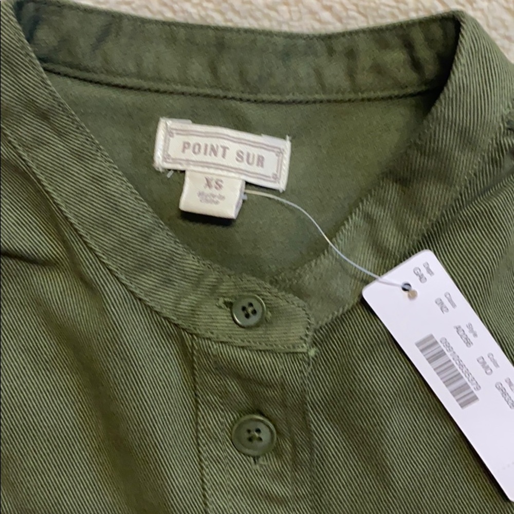 JCrew Point Sur Twill button down - Picture 3 of 5